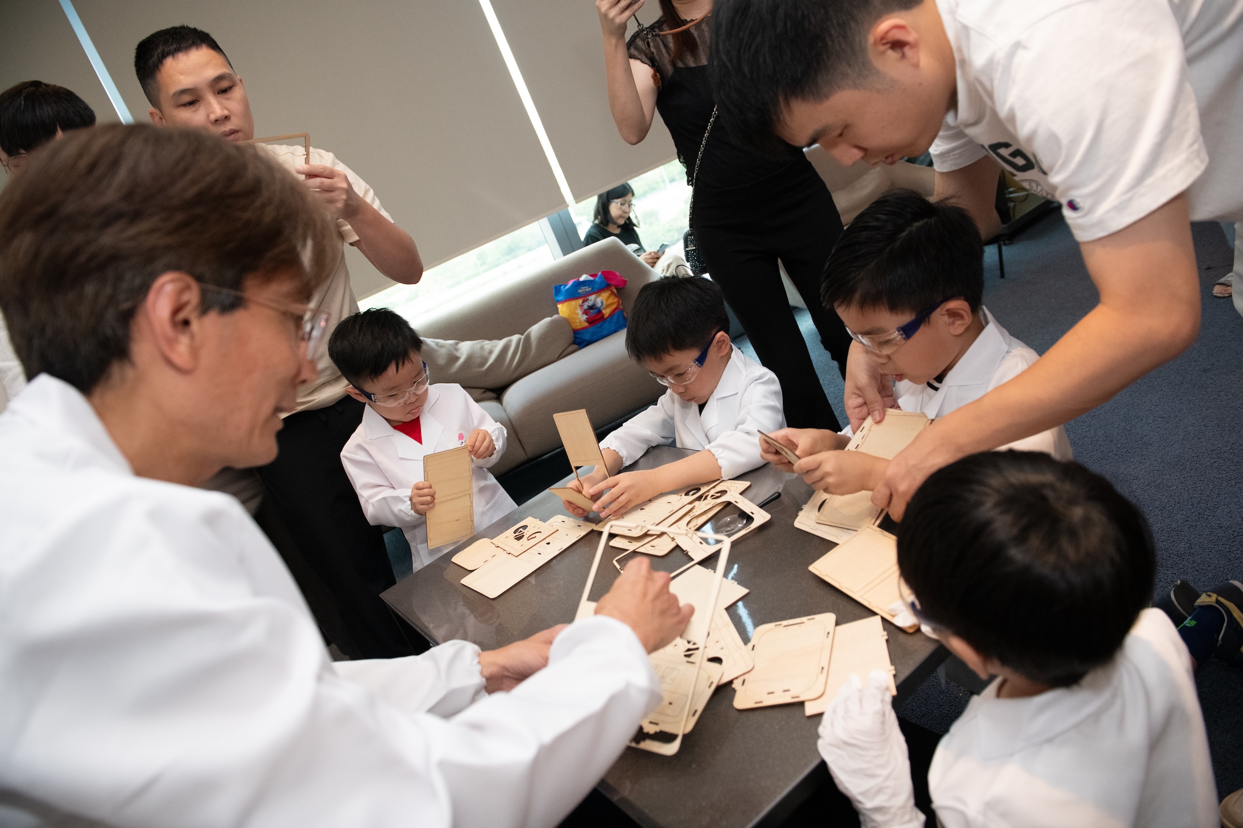 teaching hand by hand